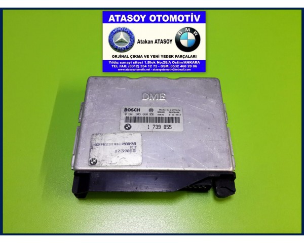 BMW E36 316İ MOTOR BEYNİ 0261203660 1739855 1432521 1739857 1432522 12141739855 12141432521 12141739857 12141432522 M43 MOTOR BEYNİ